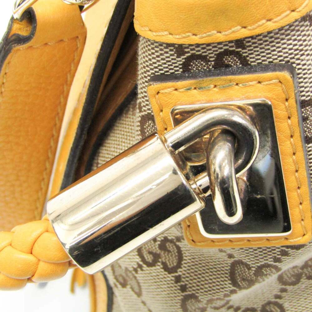 GUCCI Authentic Cream Leather Shoulder Bag - Picture 11 of 16